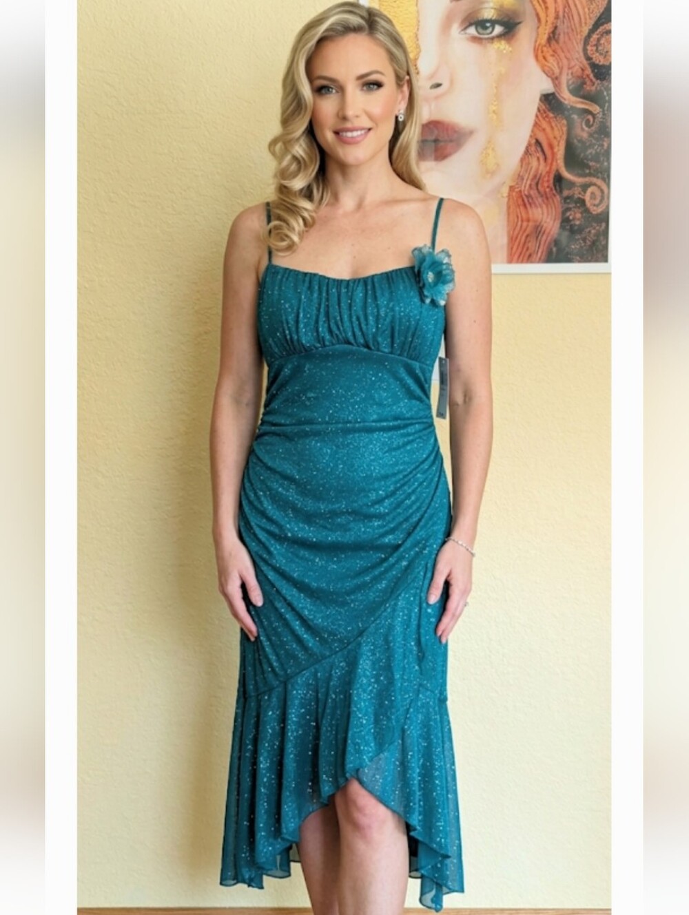 Vintage Y2K Sparkly Party Dress